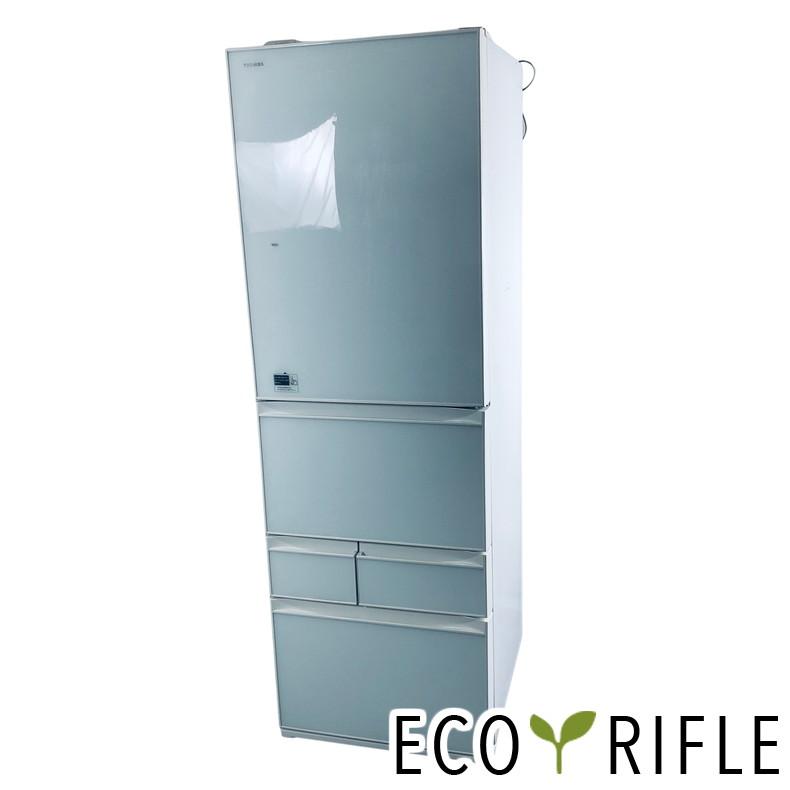 TOSHIBA 5ﾄﾞｱ冷蔵庫 410L 2017年製