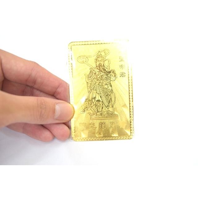 K*K様 純金99999 良縁天成符 終南山関帝廊守り札招 財進寶（金運）良縁