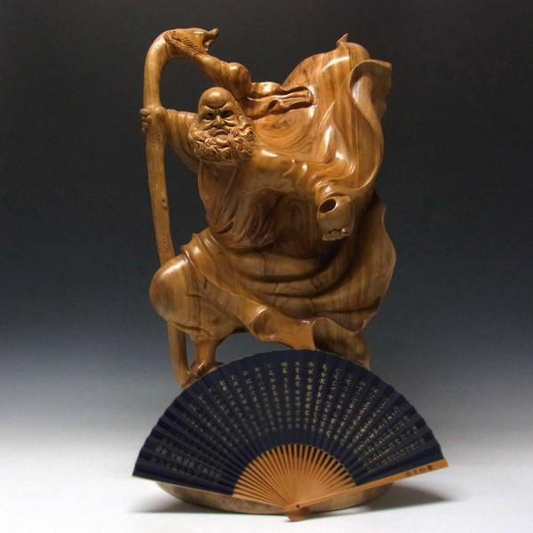 大正時代◇相州だるま/達磨 大だるま 張り子された状態 木製木型 高さ