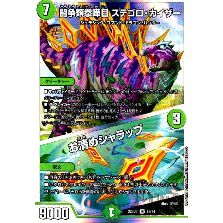 闘争類拳嘩目 ステゴロ・カイザー／お清めシャラップ(R・ホイル)(12