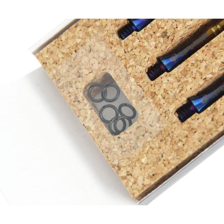 ダーツシャフト【フィット】フィットシャフト チタニウム スリムロック