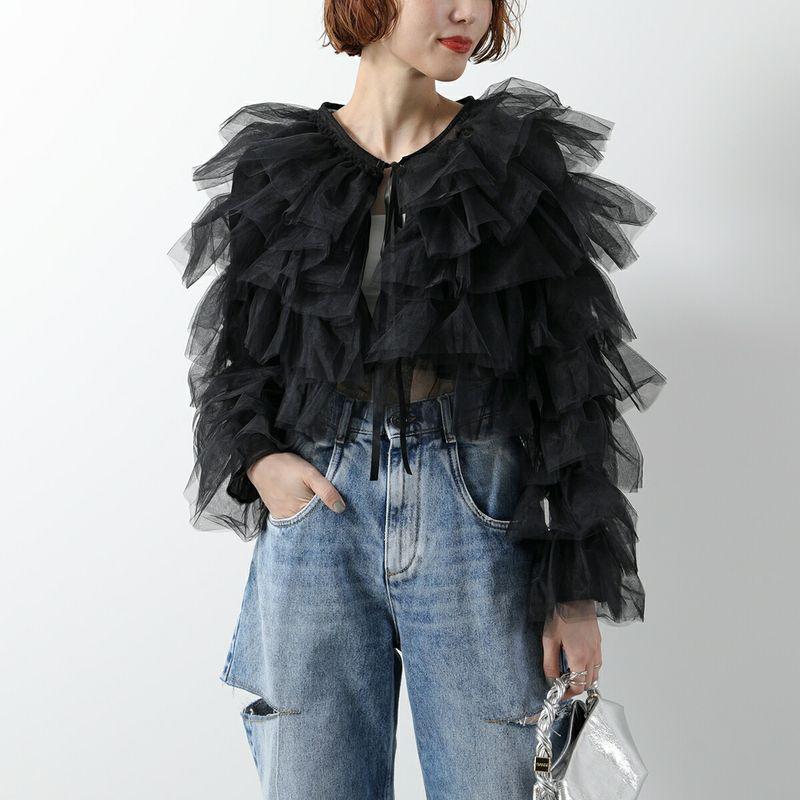 Sister Jane（シスタージェーン） ジャケット CRANE TULLE RUFFLE