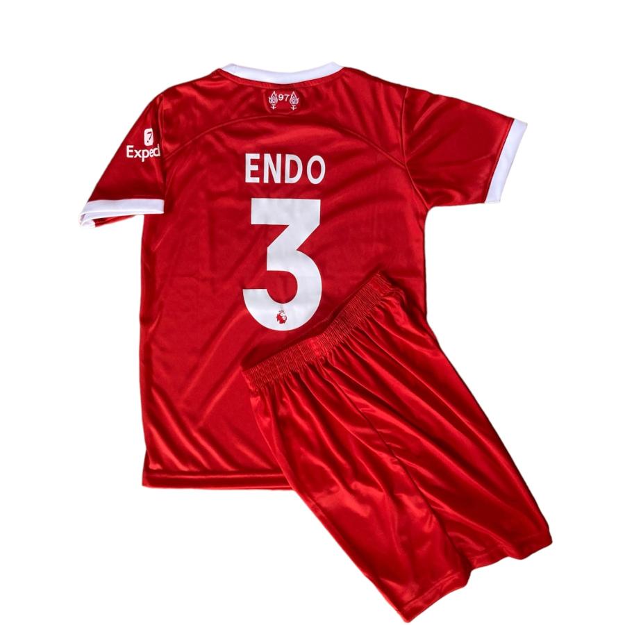 遠藤 背番号3 リバプール ホーム 23/24 子供用 海外 サッカー レプリカ