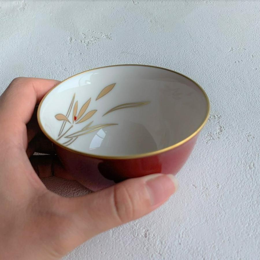 香蘭社 蘭のかがやき 湯のみ5客セット 有田焼 日本製 湯呑み セット