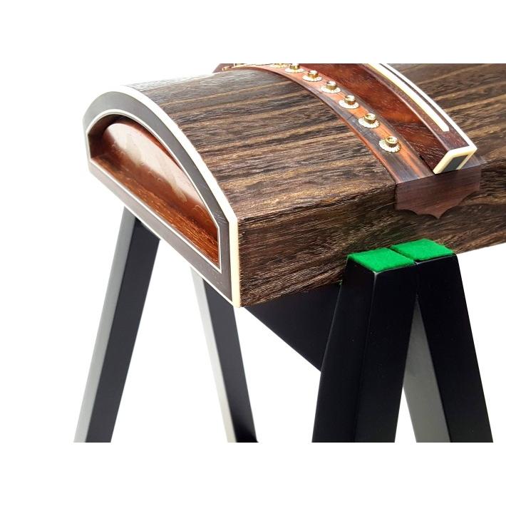 13絃琴用 立奏台 A型/S製 （琴台/箏台） ケース付 安定の棒止め式 : 和