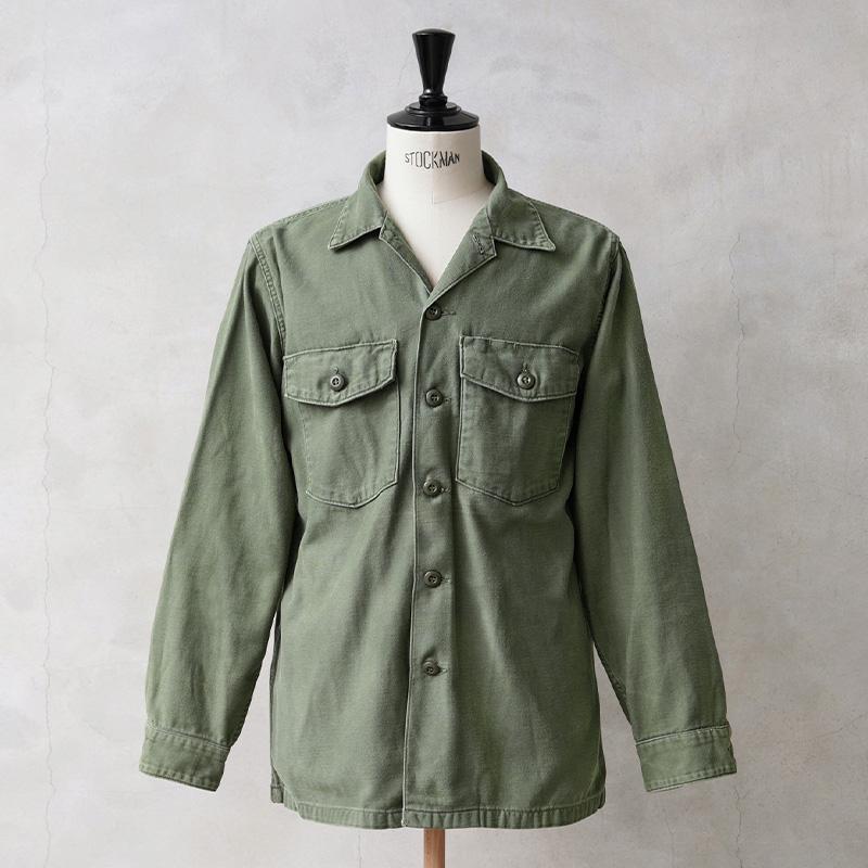 MILITARY（ミリタリー） 実物 USED 米軍 OG-107 コットンサテン