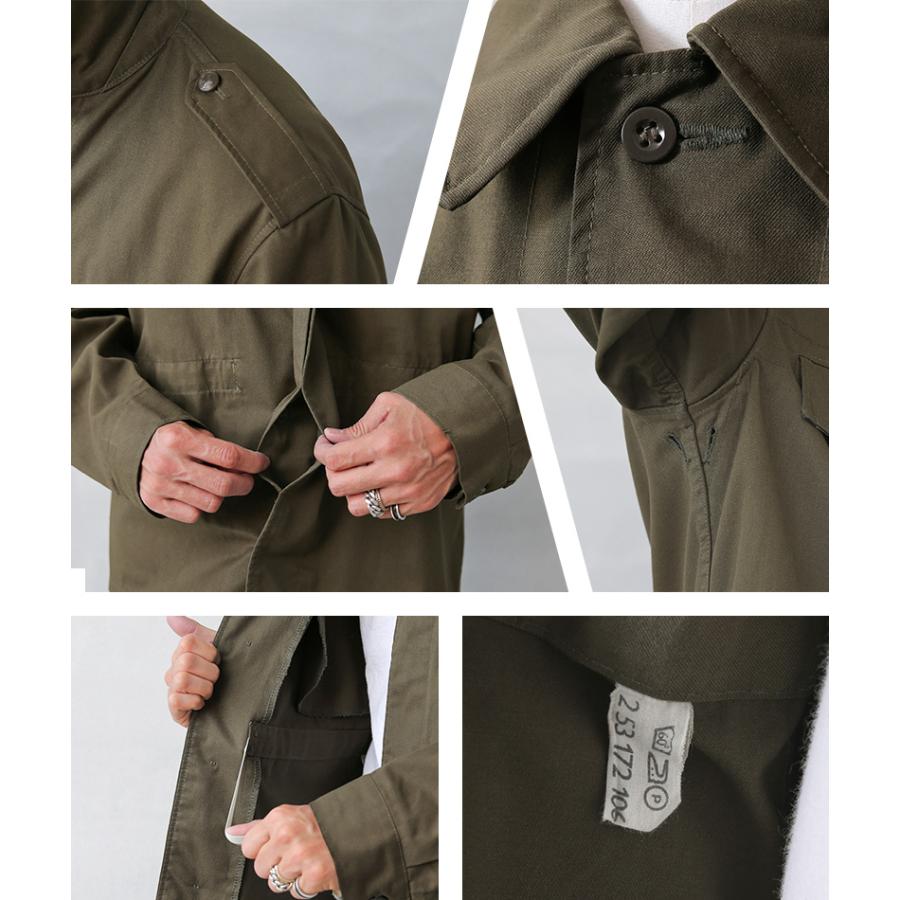 MILITARY（ミリタリー） 実物 USED チェコ軍 M-85 ジャケット オリーブ