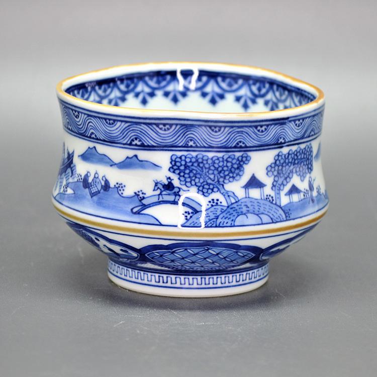 茶碗 祥瑞 州浜 景徳鎮 王懐英作 茶道 茶道具 : 和空間ヤフーショップ