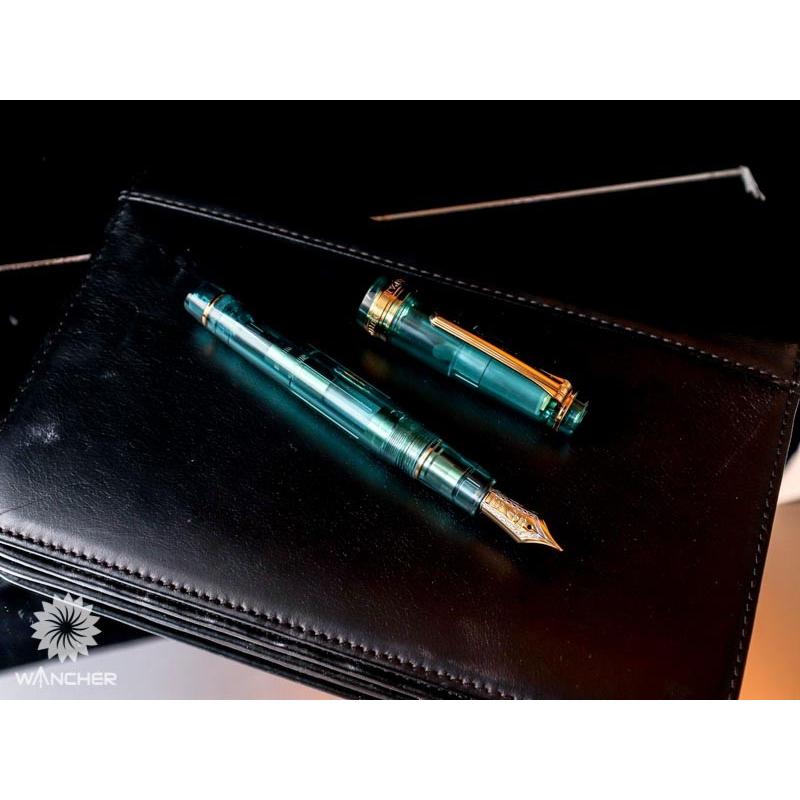 セーラー万年筆 WANCHER × SAILOR プロフェッショナルギア 21金 アクア