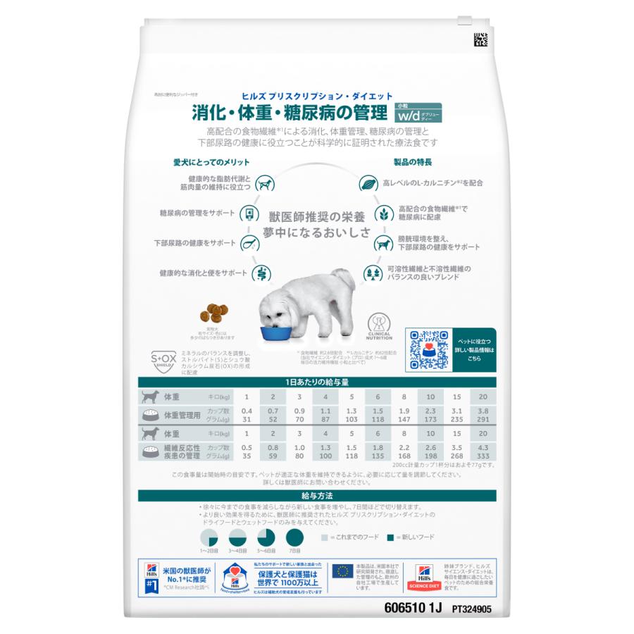 ヒルズ ＼5％OFFクーポン有／ 犬 フード プリスクリプション w/d