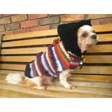 送料無料♪犬のセーター【ビッグフード_ネイティブセーター】手編み