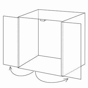 アクリル バードケージ カバー W550×H650×D550 観音開き式