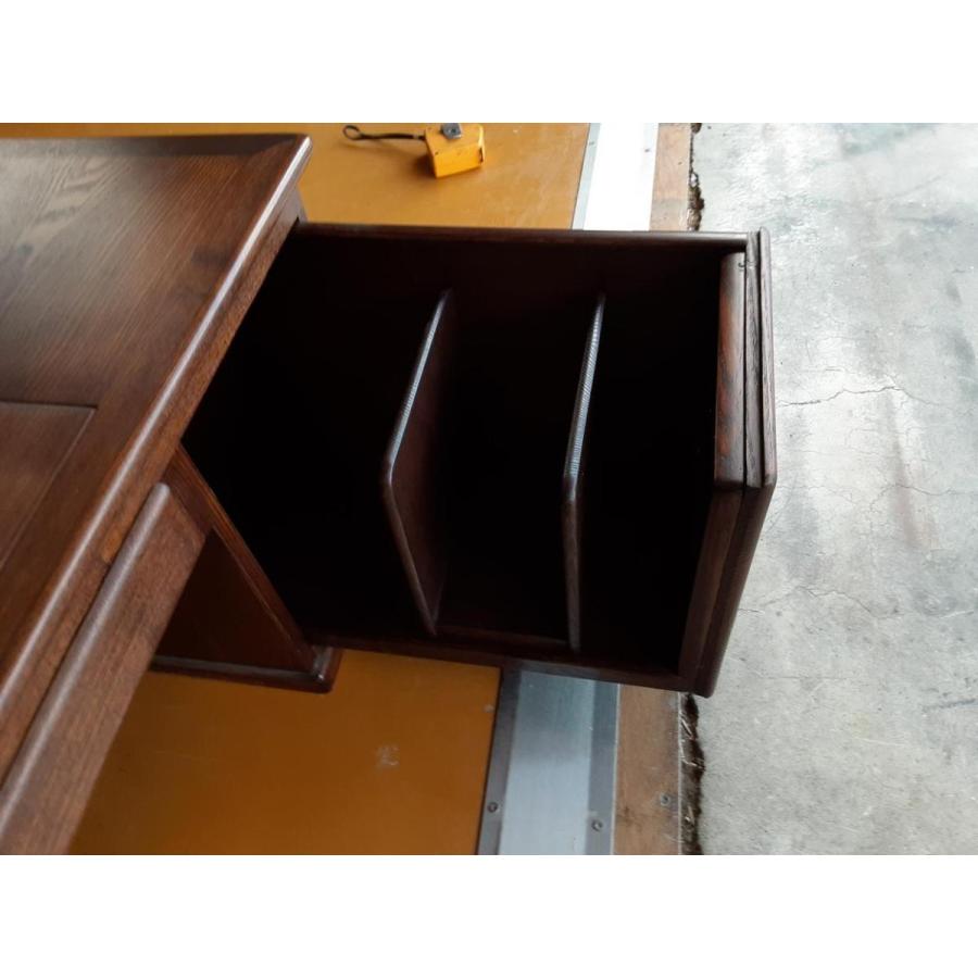 文机 座机 書斎机 ワンタッチ傾斜書見机 T-47 幅106cm 開梱設置無料