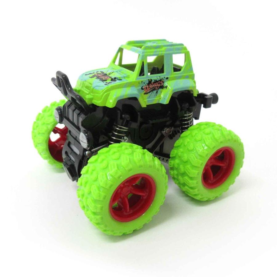 フリクション ミニカー 4WD モンスターZAP 1個 単品 選べる4色 201-310