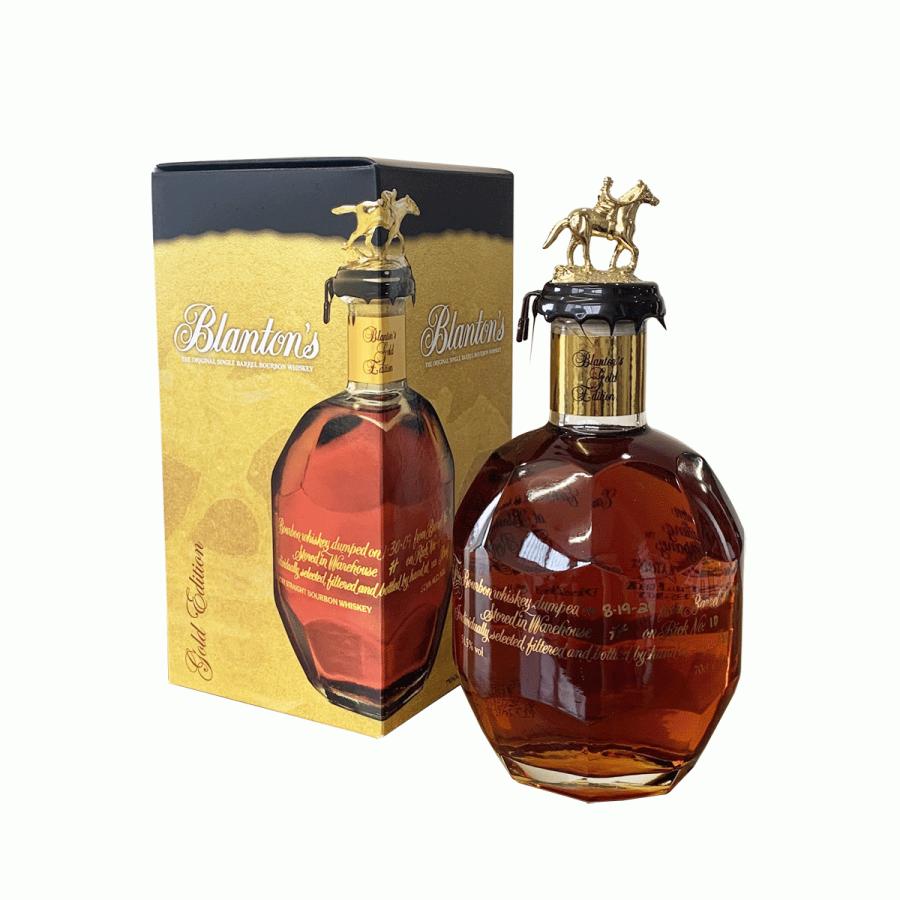 ブラントン ゴールド 700ml 51.5度 並行品 blanton gold バーボン