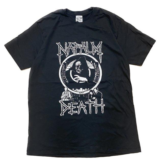 ナパームデス Napalm Death ロックTシャツ バンドTシャツ 半袖 メンズ