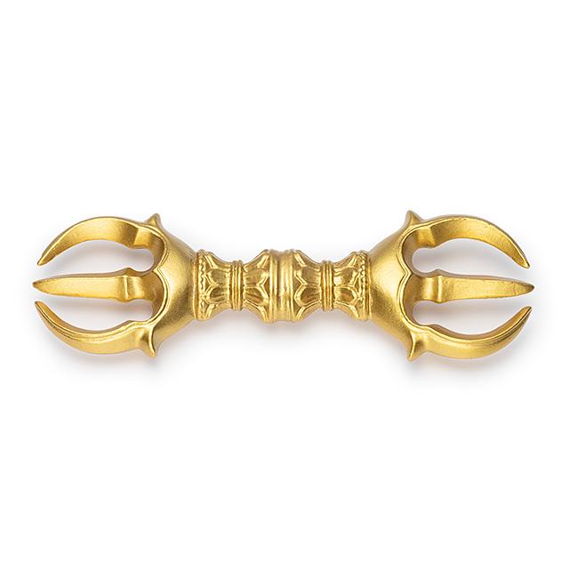 仏壇屋 滝田商店 三鈷杵 普及品（密教法具 寺院用仏具）（前具