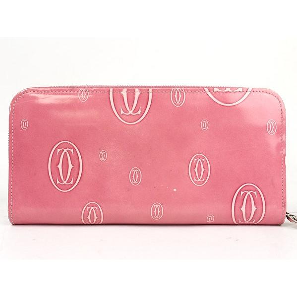 Cartier（カルティエ） カルティエ□ハッピーバースデー 長財布 ピンク