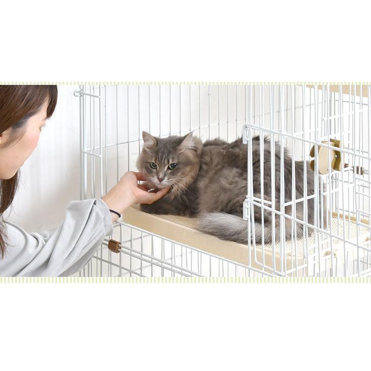タンスのゲン 11日+5% 猫 ケージ 2段 大型 ケージ飼い キャットケージ