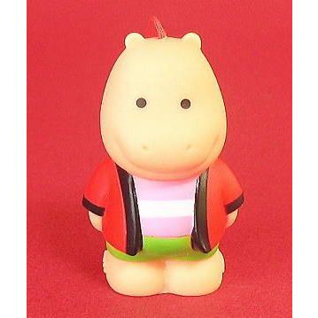 明治製菓「イソジン」カバくんマスコット：赤色ハッピ [イソジンうがい