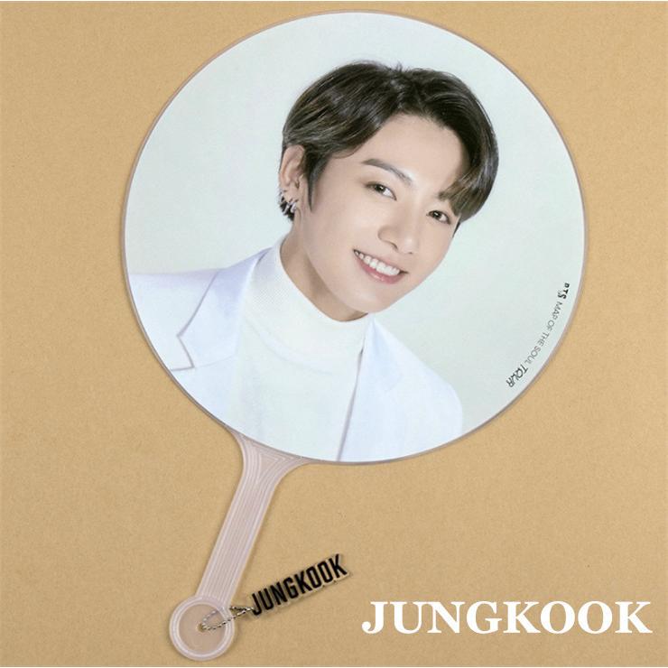 送料無料 BTSグッズ うちわ 団扇 防弾少年団 バンタン BTS 写真 応援