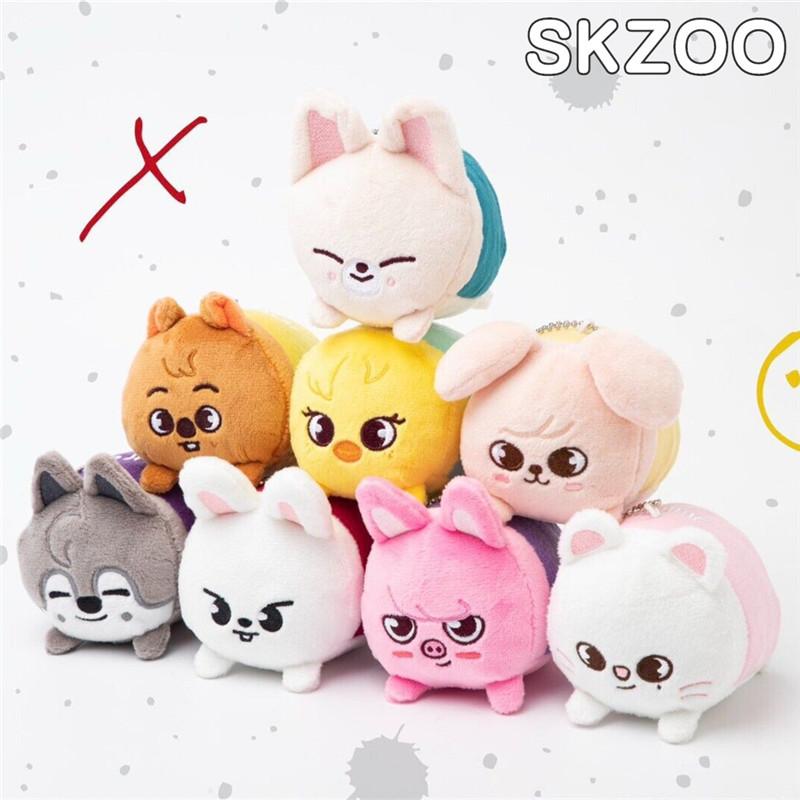 ウルフチャン 10cm キーリング ぬいぐるみ straykids スキズ SKZOO