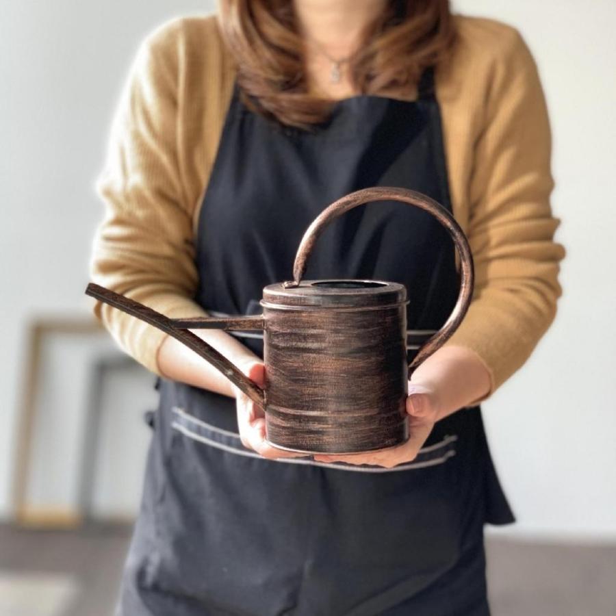 ジョーロ ミニ 細口 ブリキ おしゃれ ジョウロ アンティーク レトロ