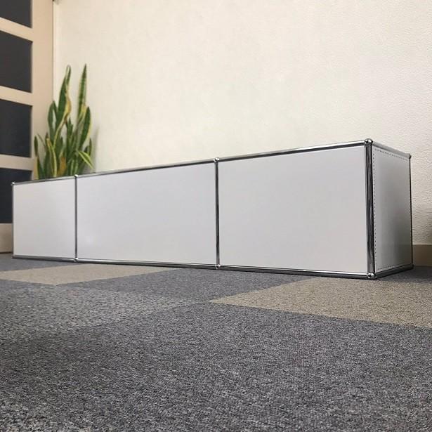 USM USM Haller ハラーシステム テレビ台／AVボード ピュアホワイト