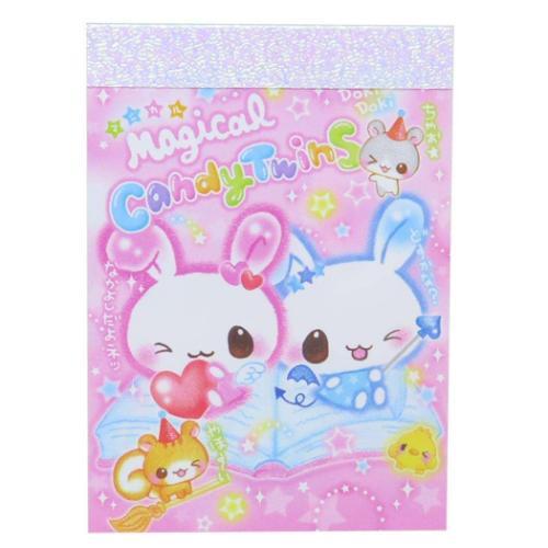 メモ帳 プチメモ 平成レトロファンシー キャンディツインズ クーリア