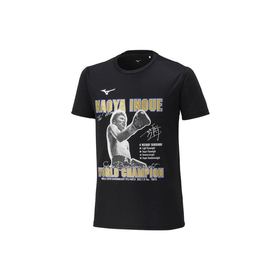 MIZUNO 井上尚弥選手 勝利記念 Tシャツ ボクシング フルトン戦 : プロ