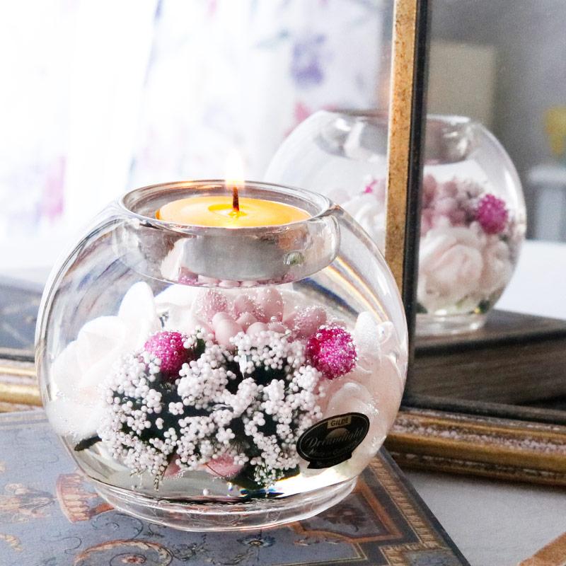 キャンドルホルダー ガラス ドリームライト マーキュリー ギフト 誕生