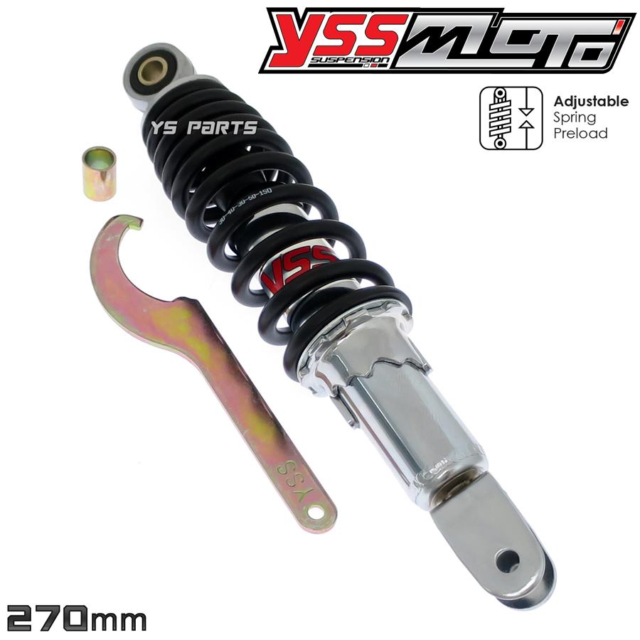 ツインダンパー YSSリアサス黒270mm スーパーディオAF27 スーパー