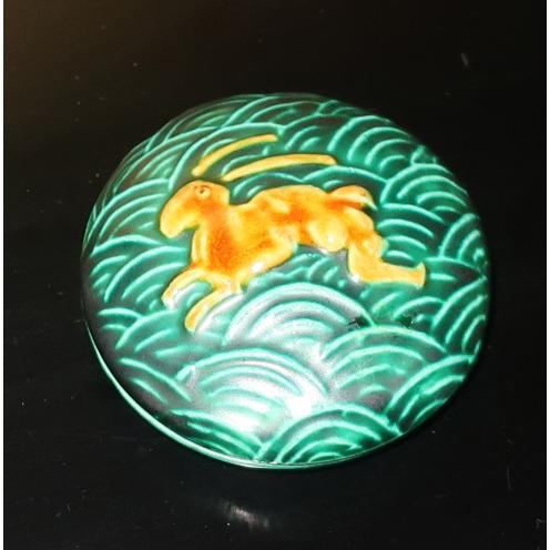 九谷焼 【在庫一掃セール】茶道具 香合 うさぎ 谷口勇 : ZAZU&CO