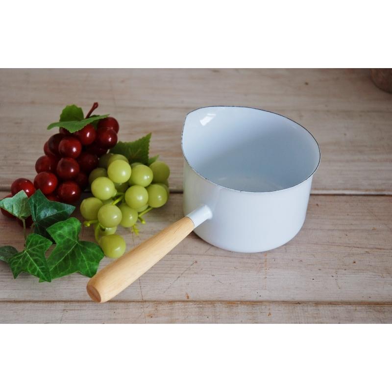 POSH LIVING（ポッシュリビング） ミルクパン ソースパン 琺瑯