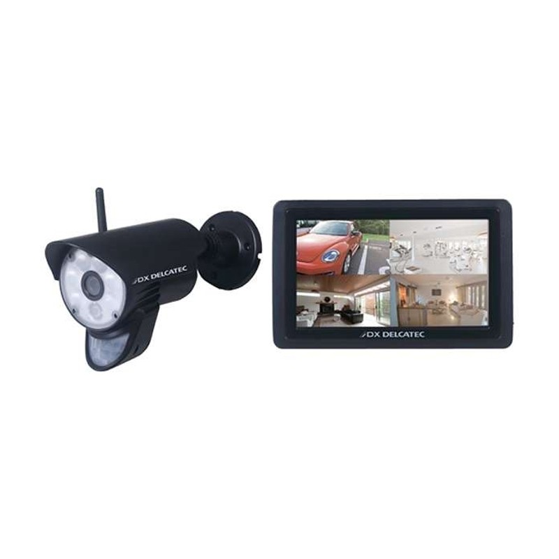 DXアンテナ ワイヤレス フルHD カメラ＆モニターセット WSC610S 防犯