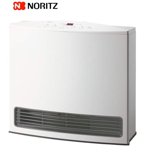 ノーリツ 都市ガスファンヒーター GFH-4005S-W5 2019年製【店頭ご来店
