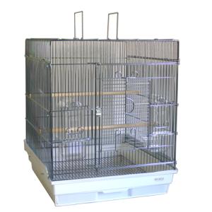 HOEI [即納在庫品] 鳥かご ケージ HOEI 465オカメ 1台 ホワイト 豊栄