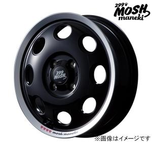 マルカサービス MID 299 MOSH MANEKI 14インチ 4.5J 4H100 +45 KURO