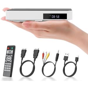 ミニ DVDプレーヤー 携帯式 リージョンフリー CPRM対応 テレビや