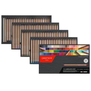 CARAN d'ACHE（カランダッシュ） 油性色鉛筆 ルミナンス 76色セット 木