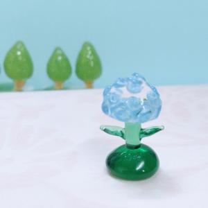 ゆりの花 ガラス細工 ミニチュア ガラス細工 ユリの花（S）ミニチュア