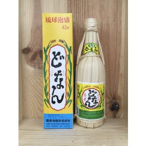 国泉泡盛 どなん 花酒 クバ巻 60度 泡盛 600ml【訳あり】沖縄県 与那国