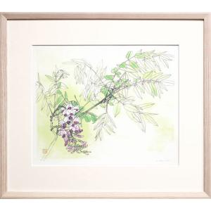 田渕俊夫、【流転】、希少画集・画版画、高級新品額・額装付、状態美麗