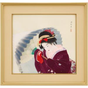 ベルナール ・ カトラン 「 白いシクラメン 」 リトグラフ ( 石版画