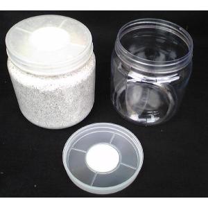 硬質クリアボトル 800cc×50本セット（穴あけ加工済、フィルター