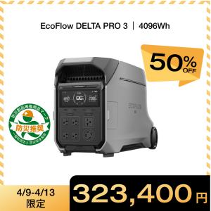 ECOFLOW ポータブル電源 大容量 DELTA Pro 専用 エクストラバッテリー