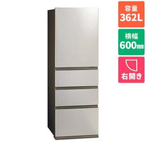 アクア 冷蔵庫 362L 右開き 4ドア 幅60cm スタイリッシュデザイン