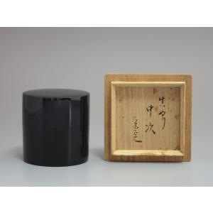 鱗鶴蒔絵黒大棗 前端春斎造 共箱 : 茶道具商 越中屋 - 通販 - Yahoo