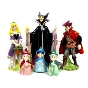 美女と野獣 ベル&ビースト 1992年 ヴィンテージ フィギュアリン 2点