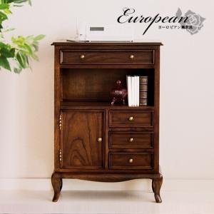 ルーター収納 ヨーロピアン アンティーク 猫脚 エレガント 電話台